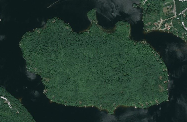 Aerial Map of Big Island