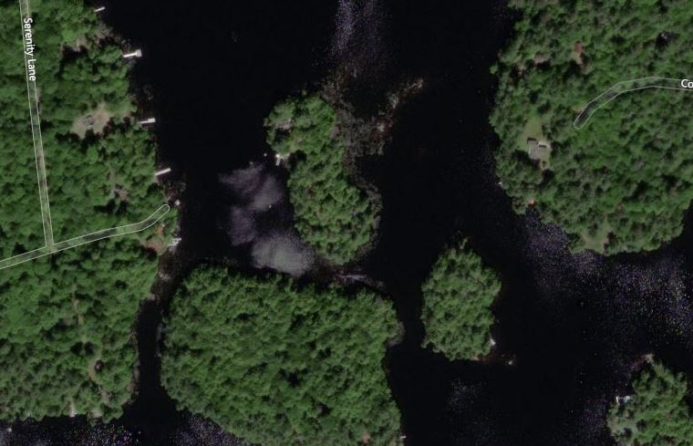 Aerial Map of Davidson Island