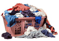 Dirty Laundry Can Smell up a house