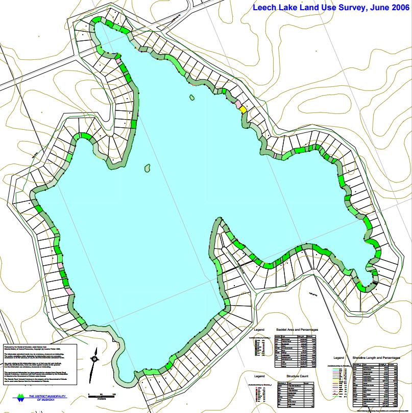 Land Use Map of Leech Lake - Leech Lake - Muskoka