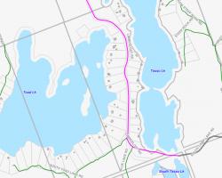 Cadastral Map Toad Lake