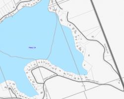 Cadastral Map Harp Lake