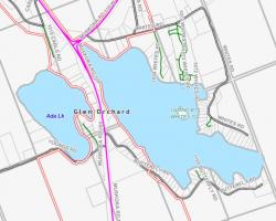 Cadastral Map of Butterfly Lake