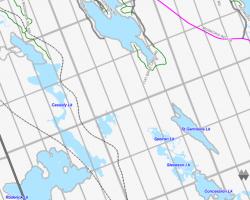 Cadastral Map Cassidy Lake