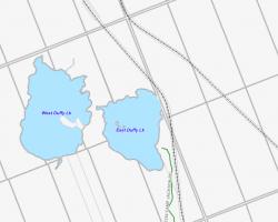 Cadastral Map West Duffy Lake