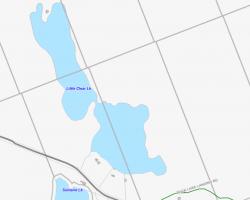 Cadastral Map Little Clear Lake