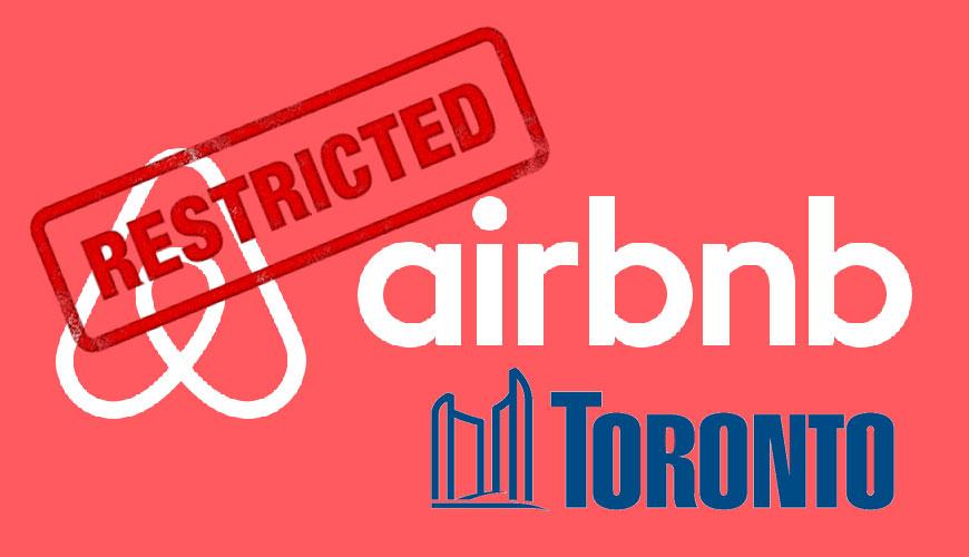 City of Toronto restricts AirBnB hosts