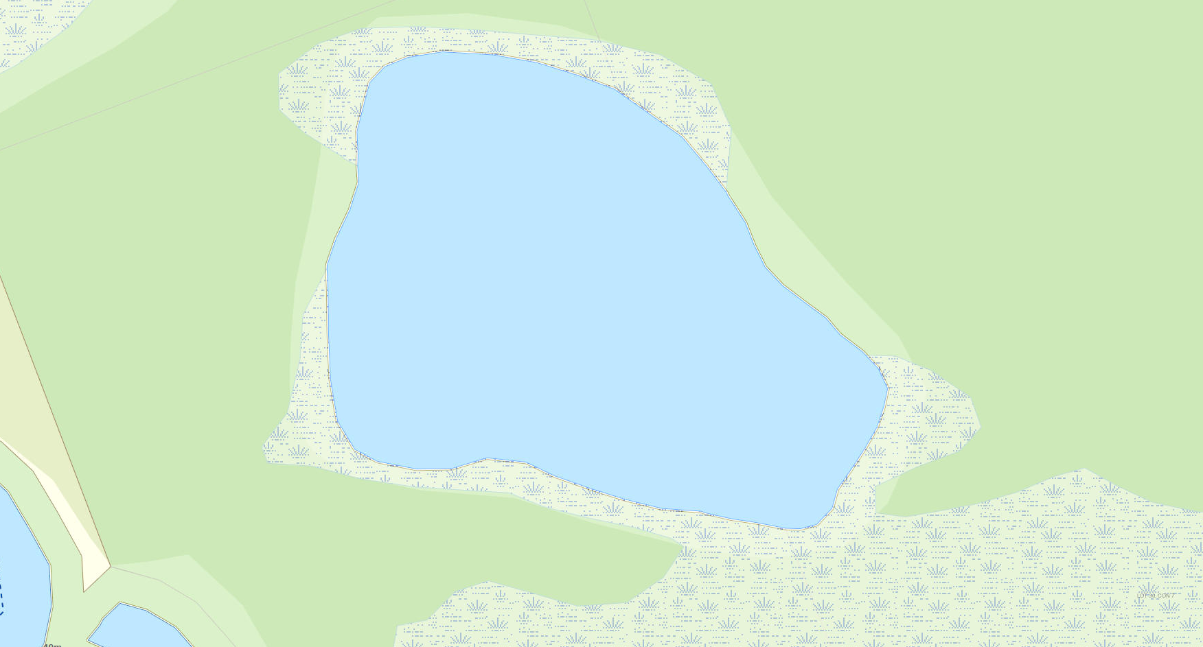 Allan's Lake Cadastral Map - Allan's Lake - Muskoka