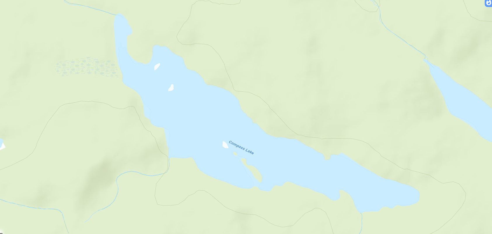 Compass Lake Cadastral Map - Compass Lake - Muskoka