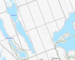 Cadastral Map Barnes Lake