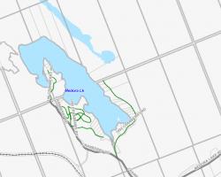 Cadastral Map Medora Lake