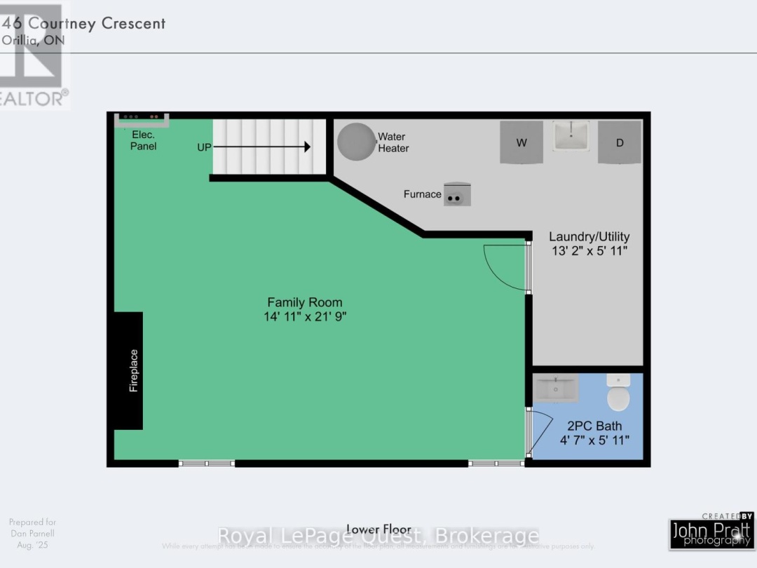 46 COURTNEY CRESCENT, 