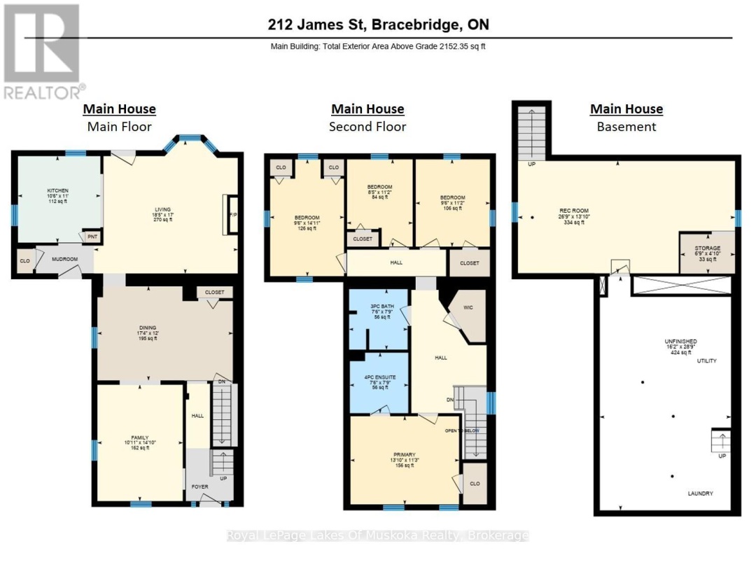 212 JAMES STREET, Bracebridge (Macaulay)