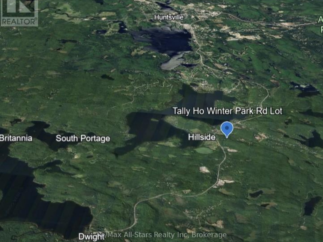 A TALLY HO WINTER PARK ROAD, Lake of Bays (Sinclair)