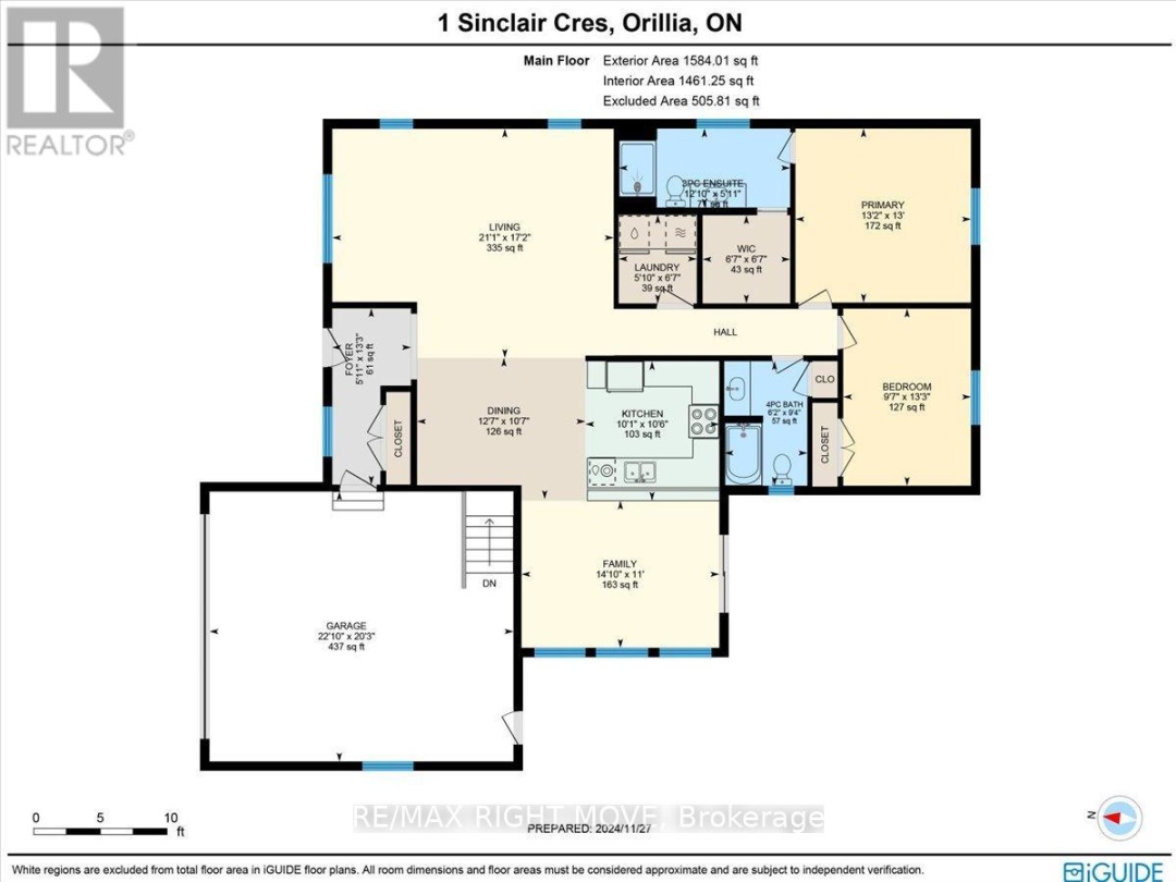 1 SINCLAIR CRESCENT, Ramara (Atherley)