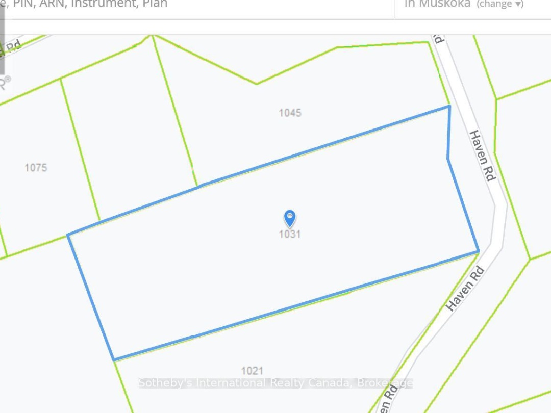 1031 HAVEN ROAD, Bracebridge (Draper)