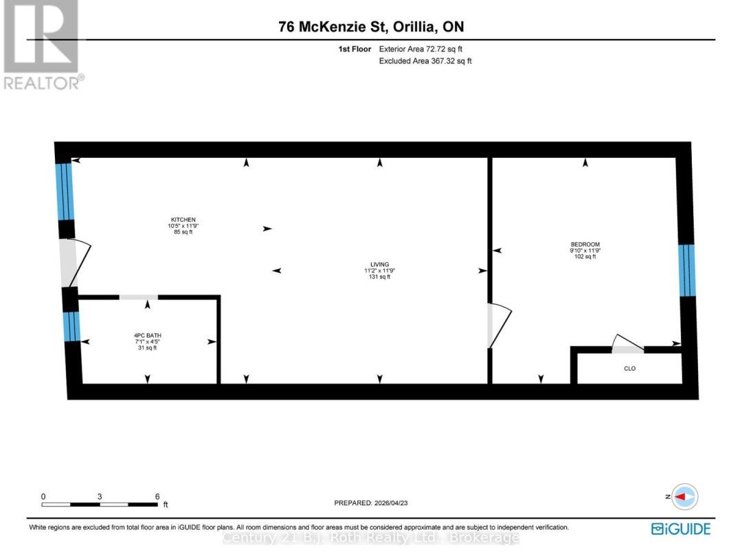 76 MCKENZIE STREET, Orillia
