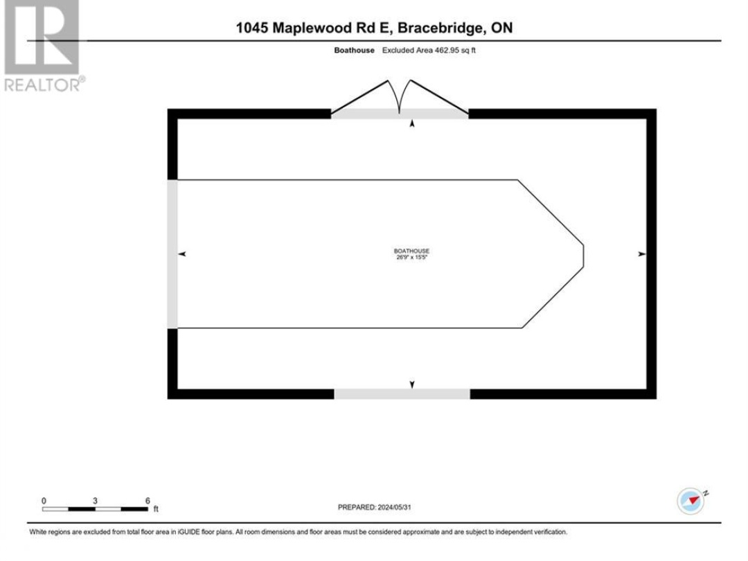 1045 Maplewood Road E, Muskoka River