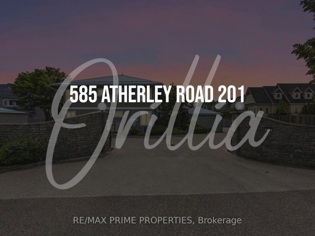 201 - 585 ATHERLEY ROAD, Lake Simcoe