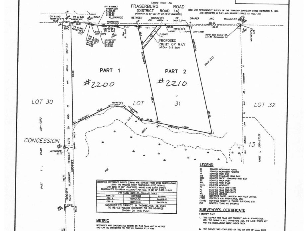 2200 FRASERBURG ROAD, Bracebridge (Draper)