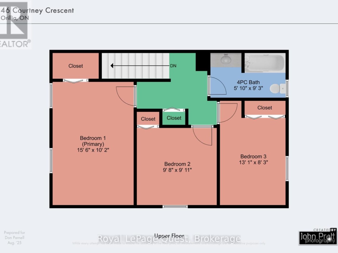 46 COURTNEY CRESCENT, 