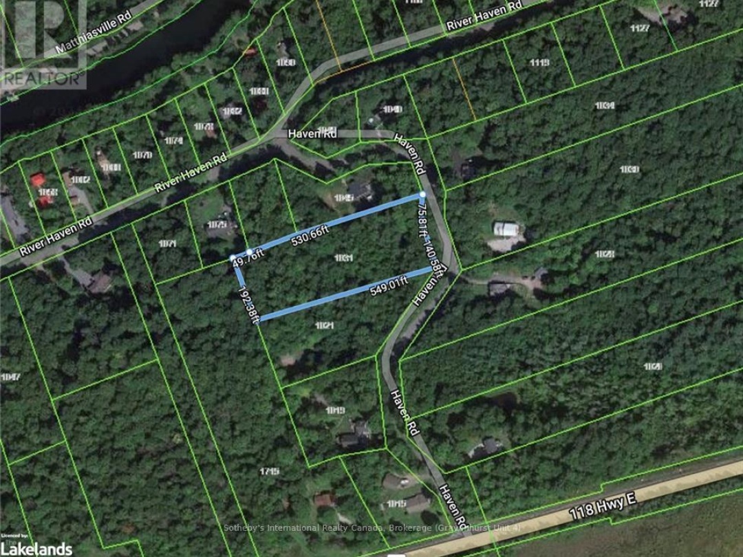 1031 HAVEN ROAD, Bracebridge (Draper)