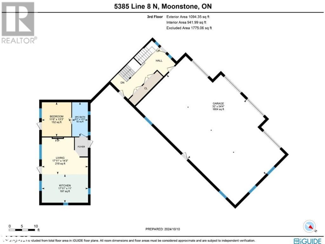 5385 Line 8 North, Moonstone