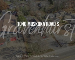 Property for Sale on 1040 Muskoka Road S, Gravenhurst