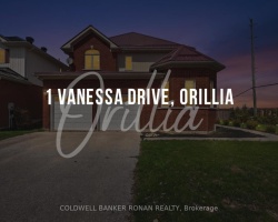 Property for Sale on 1 VANESSA DRIVE, Orillia